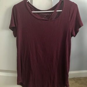 Aeropostale Maroon T-shirt